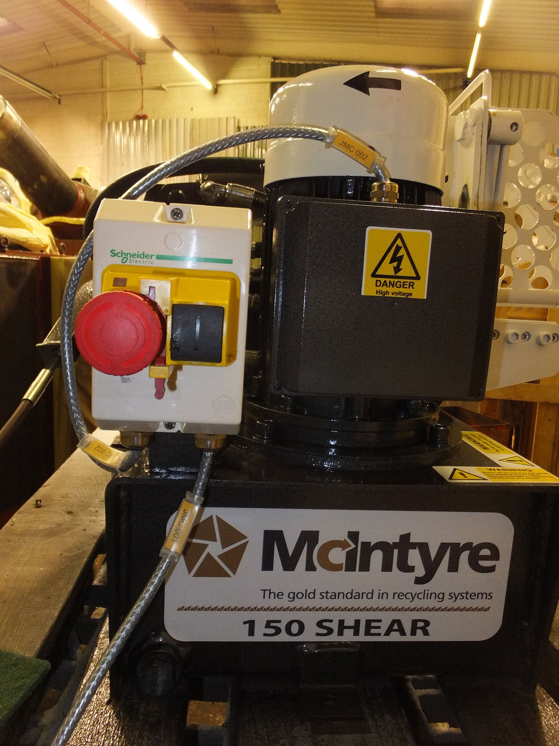 McIntyre 150 - 6" McIntyre Alligator Shear Single Phase