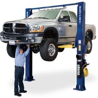 Vortex Depollution Two Post Lift