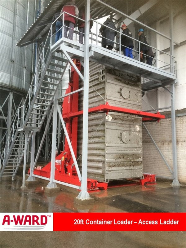 Heavy-Duty Container Loaders for Scrap Metal Unloading