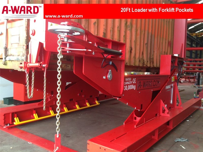 A-Ward MiTilt 20/40 FT Tilting Container Loader