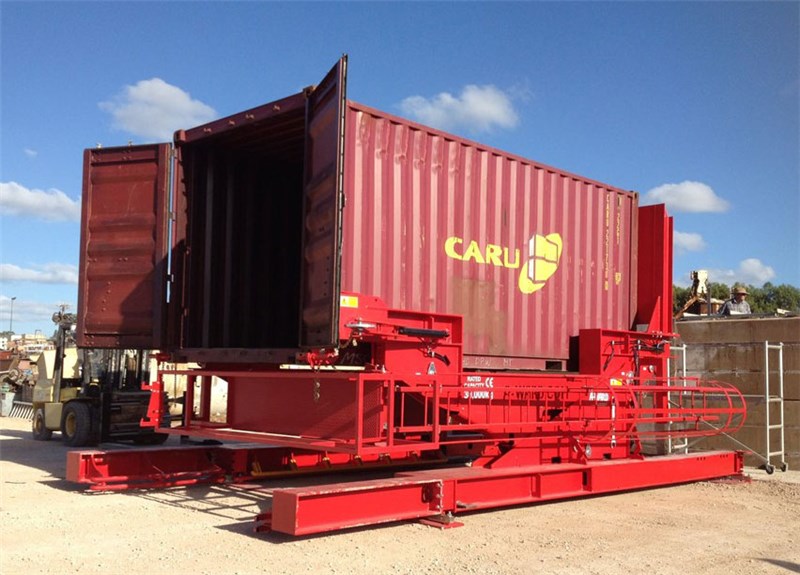 A-Ward MiTilt 20/40 FT Tilting Container Loader