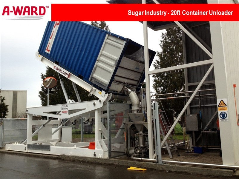 A-Ward MiTilt Container Tilting Unloader