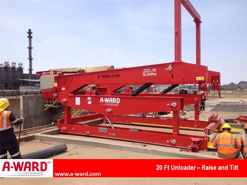MiTilt Container Tilting Unloader for Efficient Unloading