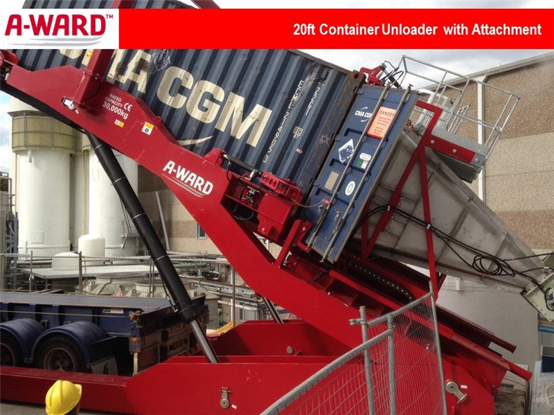 A-Ward MiTilt Container Tilting Unloader