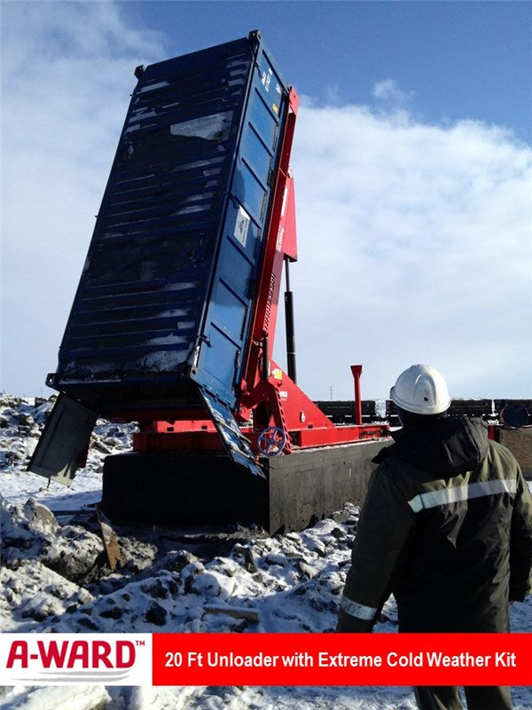 A-Ward MiTilt Container Tilting Unloader