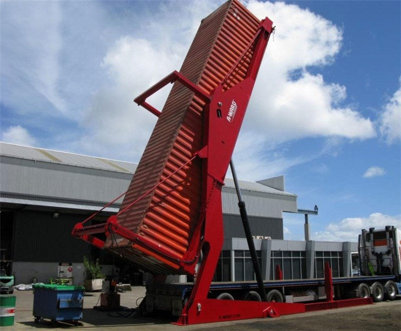 A-Ward MiTilt Container Tilting Unloader