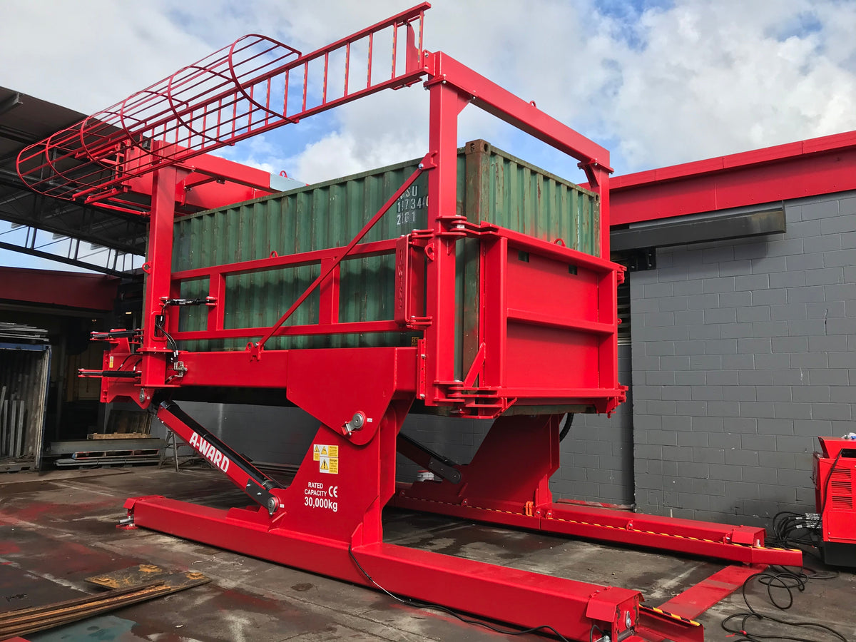 Cls Container Loader Heavy-Duty Container Loaders for Scrap Metal Unloading