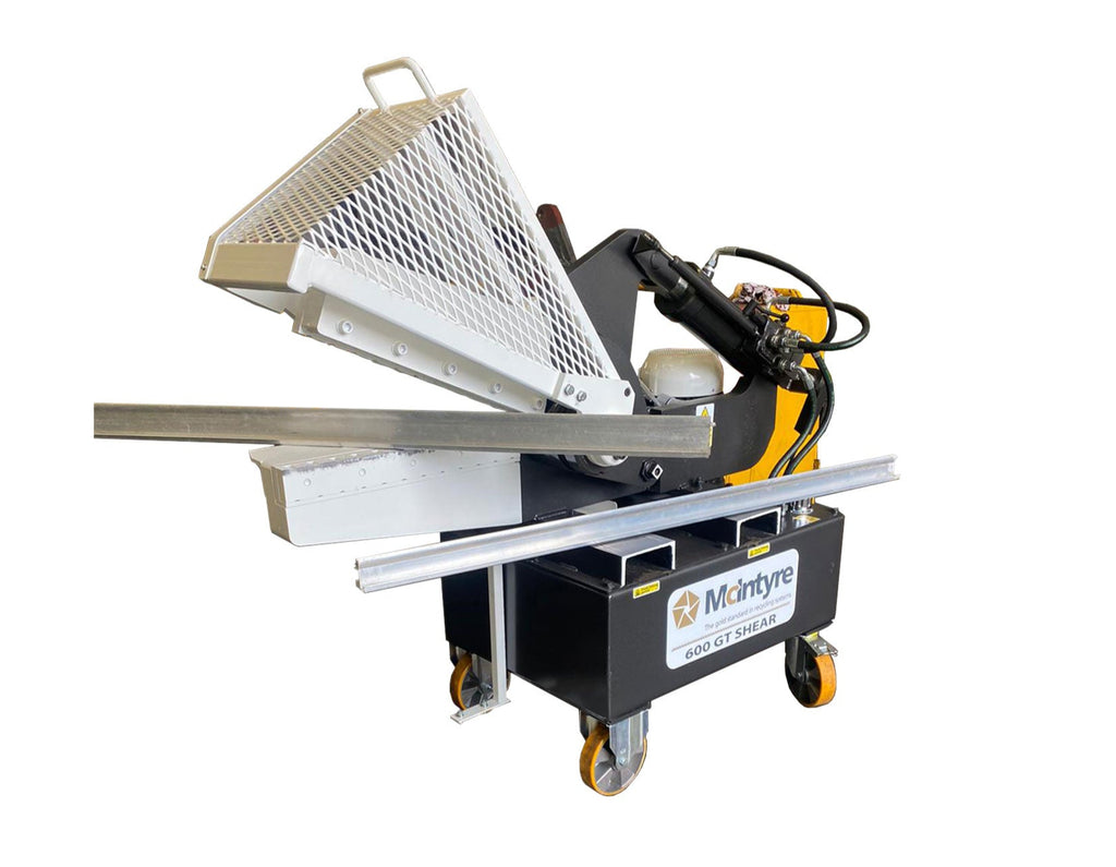 600 - 24" McIntyre Radiator & CAT Alligator Shear