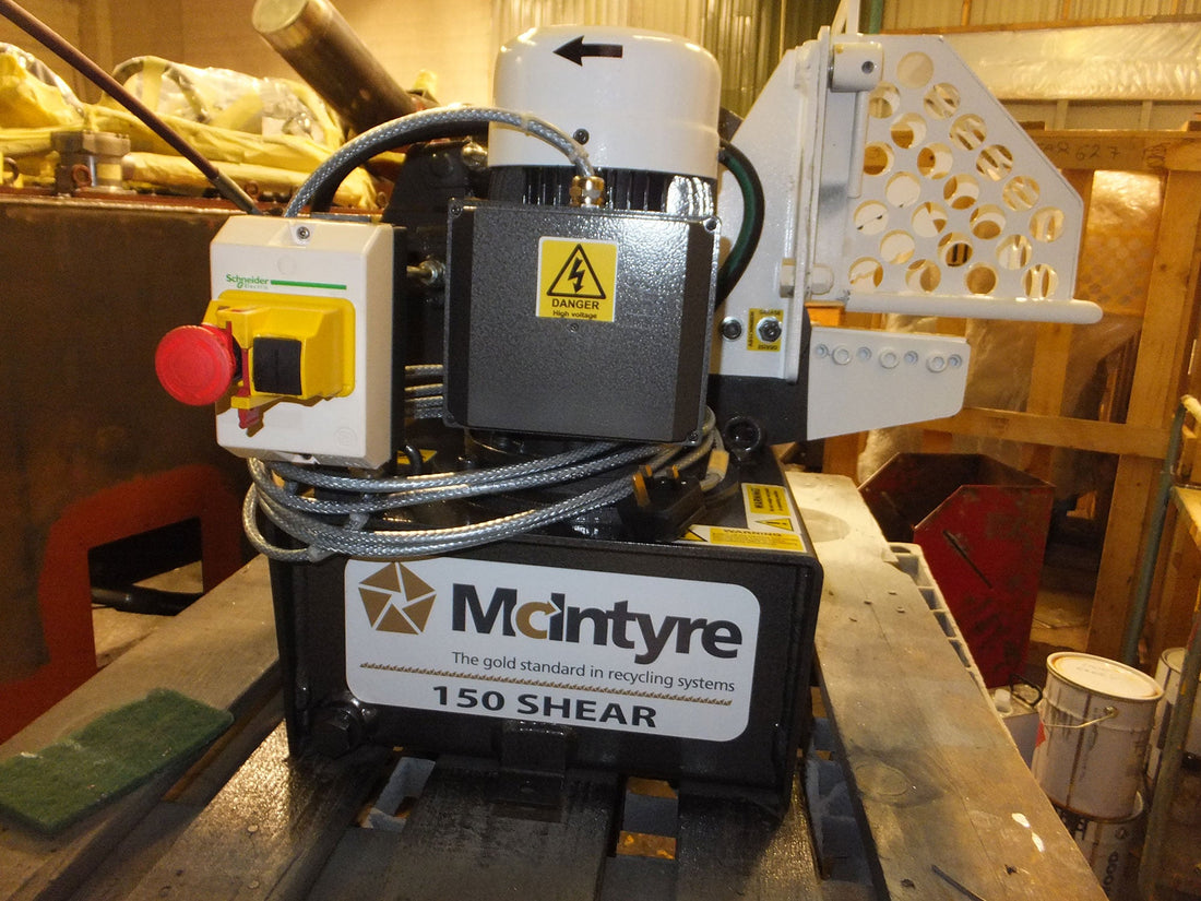 McIntyre 150 - 6" McIntyre Alligator Shear Single Phase