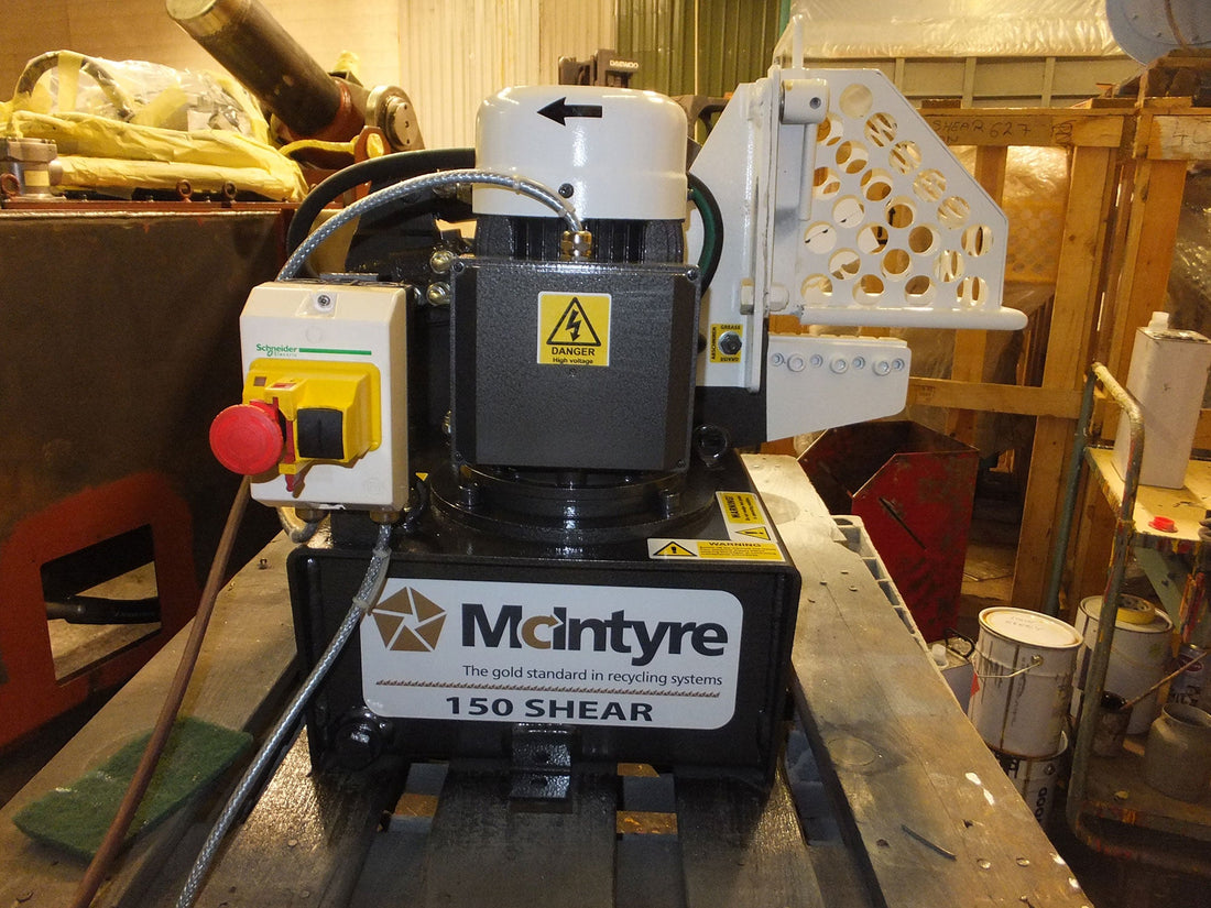 McIntyre 150 - 6" McIntyre Alligator Shear Single Phase