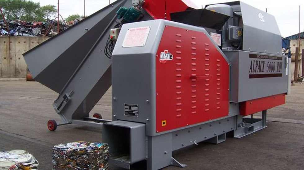 McIntyre M10 Can Baler