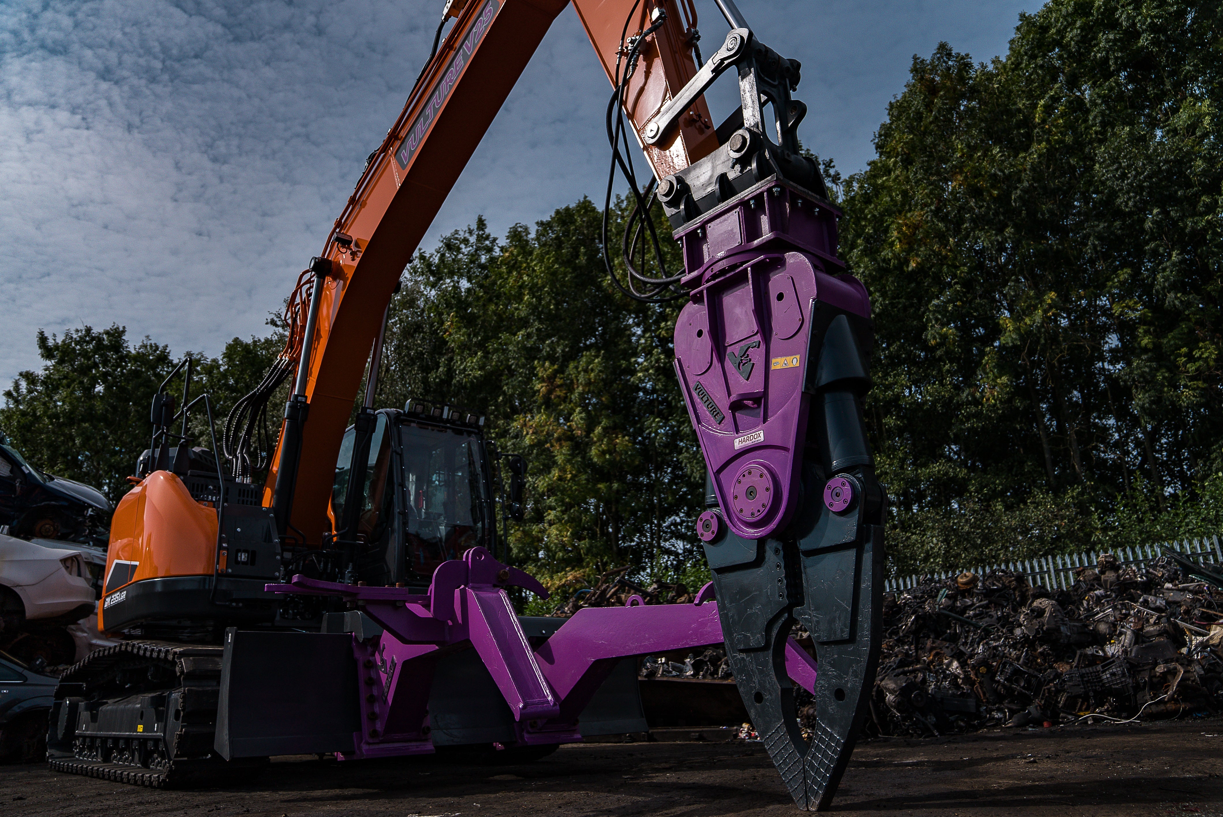 Raptor Vehicle Processor and Engine Puller